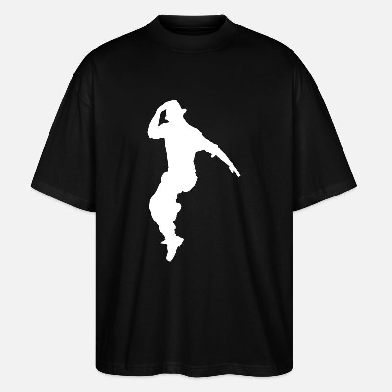 Jumping dancer - T-shirt bio Blaster 2.0 coupe oversize Stanley/Stella Unisexe - noir