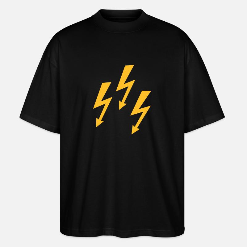 Blitz - Stanley/Stella Oversized Unisex Bio T-Shirt Blaster 2.0 - Schwarz