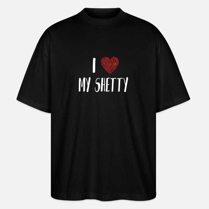 shettyschwarzes - Stanley/Stella Oversized Unisex Organic T-shirt Blaster 2.0 - black