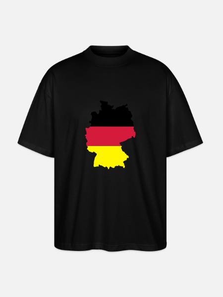 Germany - Stanley/Stella Oversized Unisex Organic T-shirt Blaster 2.0 - black