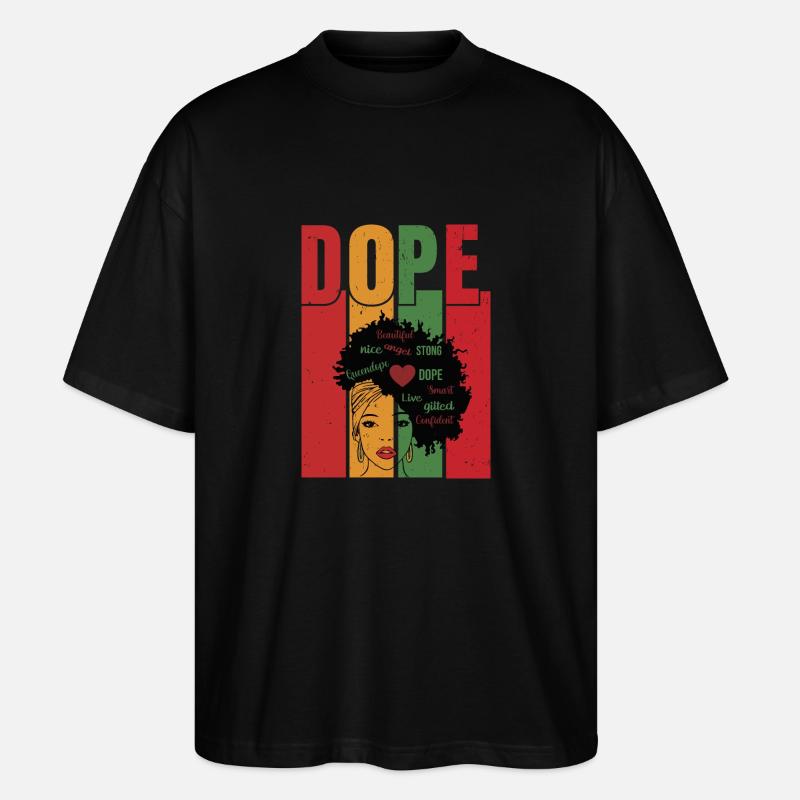 uploaded - Stanley/Stella Oversized Unisex Bio T-Shirt Blaster 2.0 - Schwarz