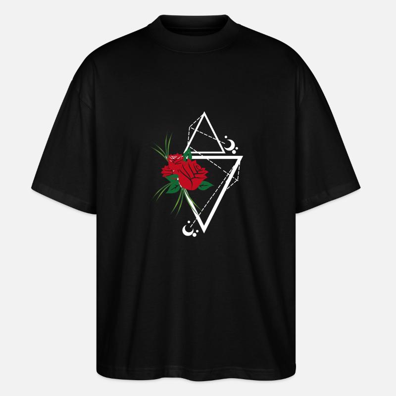 Tätowierkunst - Stanley/Stella Oversized Unisex Bio T-Shirt Blaster 2.0 - Schwarz