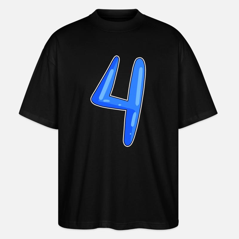 4 - T-shirt bio Blaster 2.0 coupe oversize Stanley/Stella Unisexe - noir