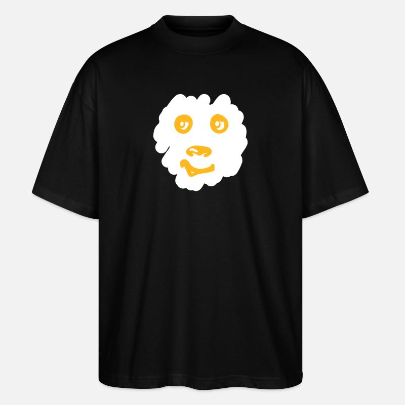 Bärenjunges - Stanley/Stella Oversized Unisex Bio T-Shirt Blaster 2.0 - Schwarz