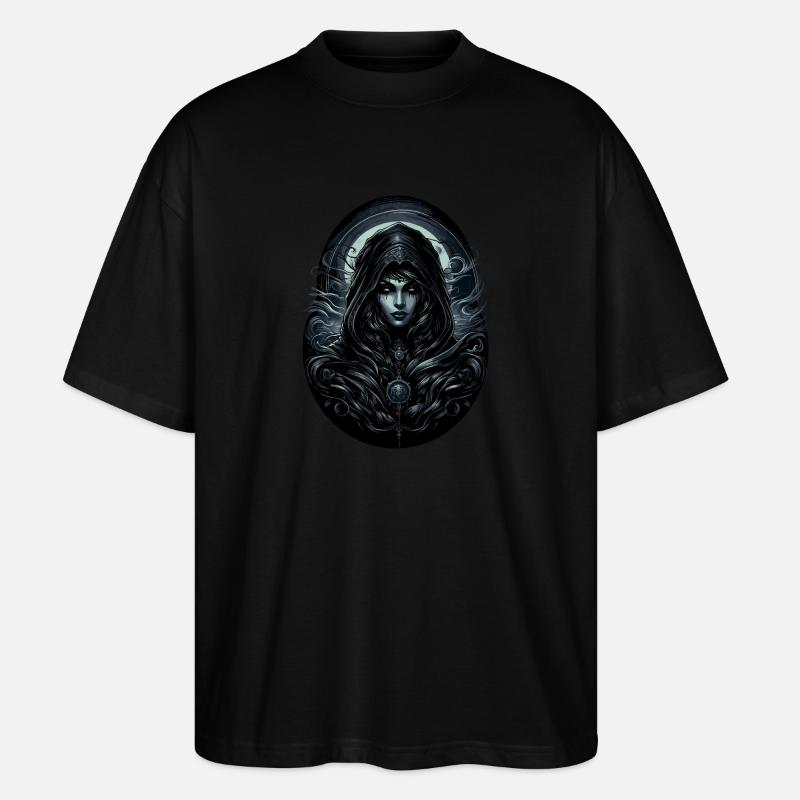 Die Hüterin der Schatten - Stanley/Stella Oversized Unisex Bio T-Shirt Blaster 2.0 - Schwarz