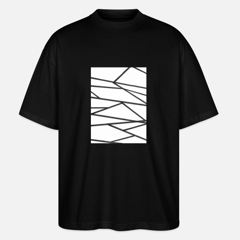 Humming - Stanley/Stella Oversized Unisex Bio T-Shirt Blaster 2.0 - Schwarz