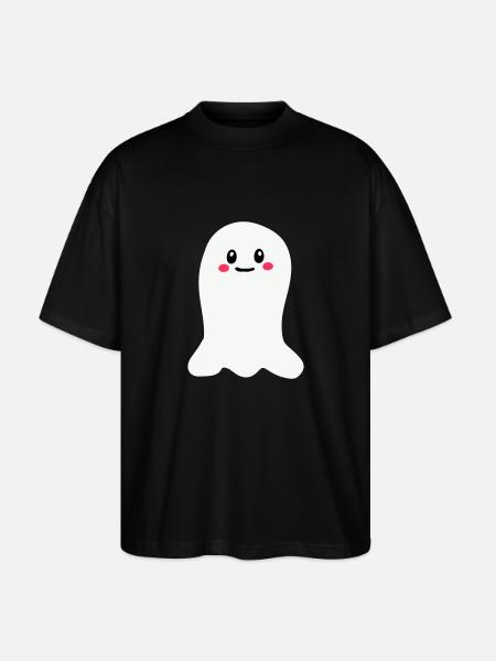 Fantôme - T-shirt bio Blaster 2.0 coupe oversize Stanley/Stella Unisexe - noir