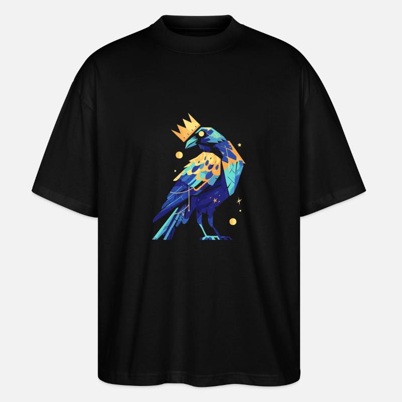 Fabulous Raven - Stanley/Stella Oversized Unisex Bio T-Shirt Blaster 2.0 - Schwarz