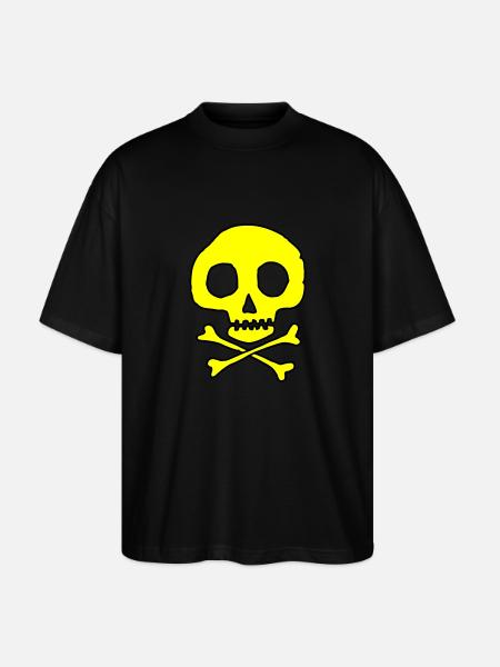 Skull & Bones - Stanley/Stella Oversized Unisex Organic T-shirt Blaster 2.0 - black