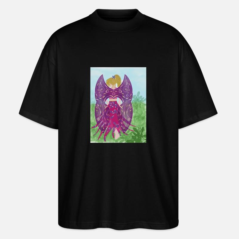 Zauberhafte Fee - Stanley/Stella Oversized Unisex Bio T-Shirt Blaster 2.0 - Schwarz