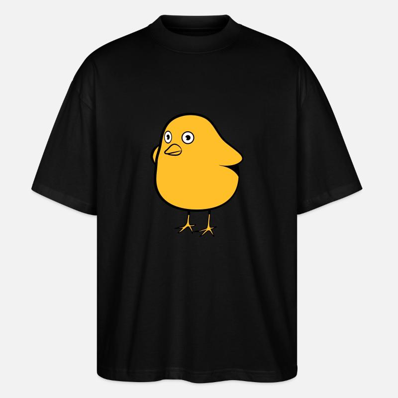 funny chicks - Stanley/Stella Oversized Unisex Organic T-shirt Blaster 2.0 - black