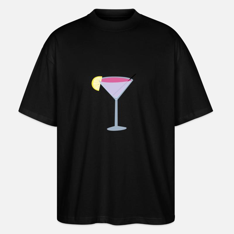 Goodlife Drink - Stanley/Stella Oversized Unisex Bio T-Shirt Blaster 2.0 - Schwarz