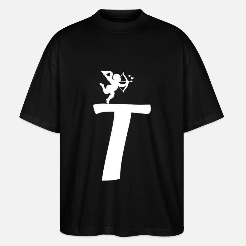 T - Stanley/Stella Oversized Unisex Bio T-Shirt Blaster 2.0 - Schwarz