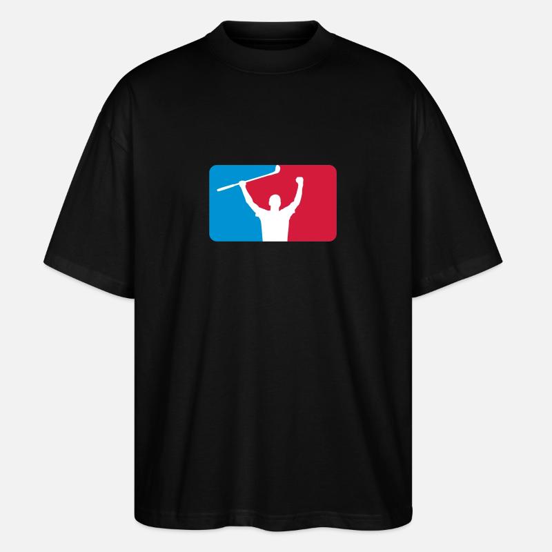 Golfer - Stanley/Stella Oversized Unisex Bio T-Shirt Blaster 2.0 - Schwarz