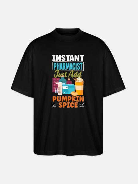 Apotheker Pharmazeutisch-technischer - Stanley/Stella Oversized Unisex Bio T-Shirt Blaster 2.0 - Schwarz