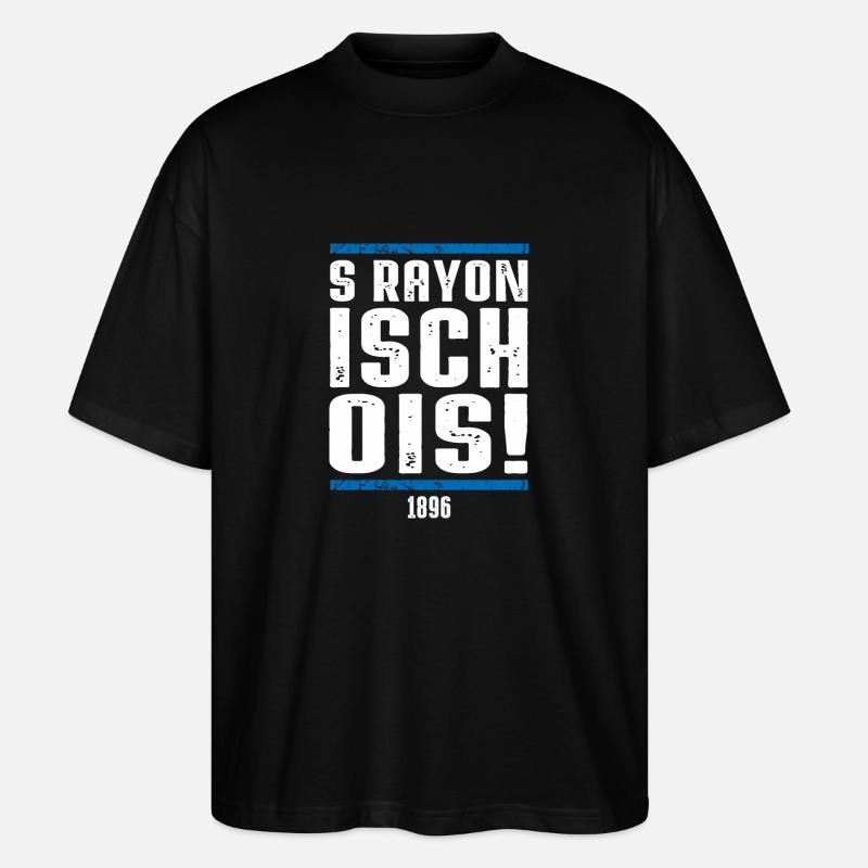 S Rayon - Stanley/Stella Oversized Unisex Bio T-Shirt Blaster 2.0 - Schwarz