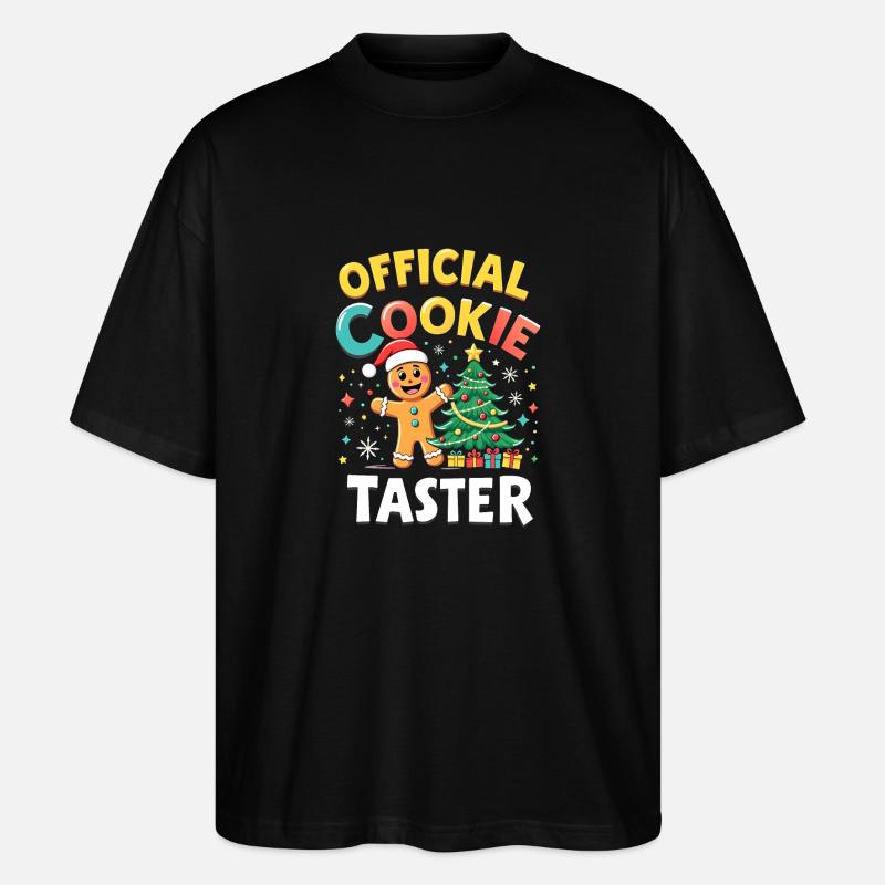 Official Cookie Button - Stanley/Stella Oversized Unisex Organic T-shirt Blaster 2.0 - black
