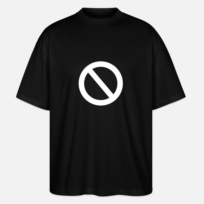 Non! - T-shirt bio Blaster 2.0 coupe oversize Stanley/Stella Unisexe - noir