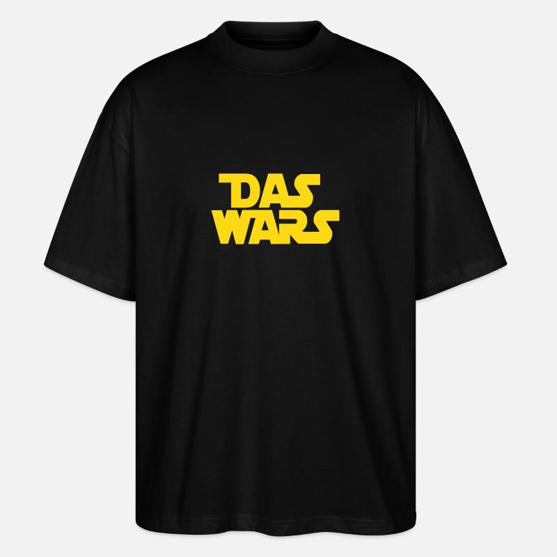 Das Wars - Stanley/Stella Oversized Unisex Bio T-Shirt Blaster 2.0 - Schwarz