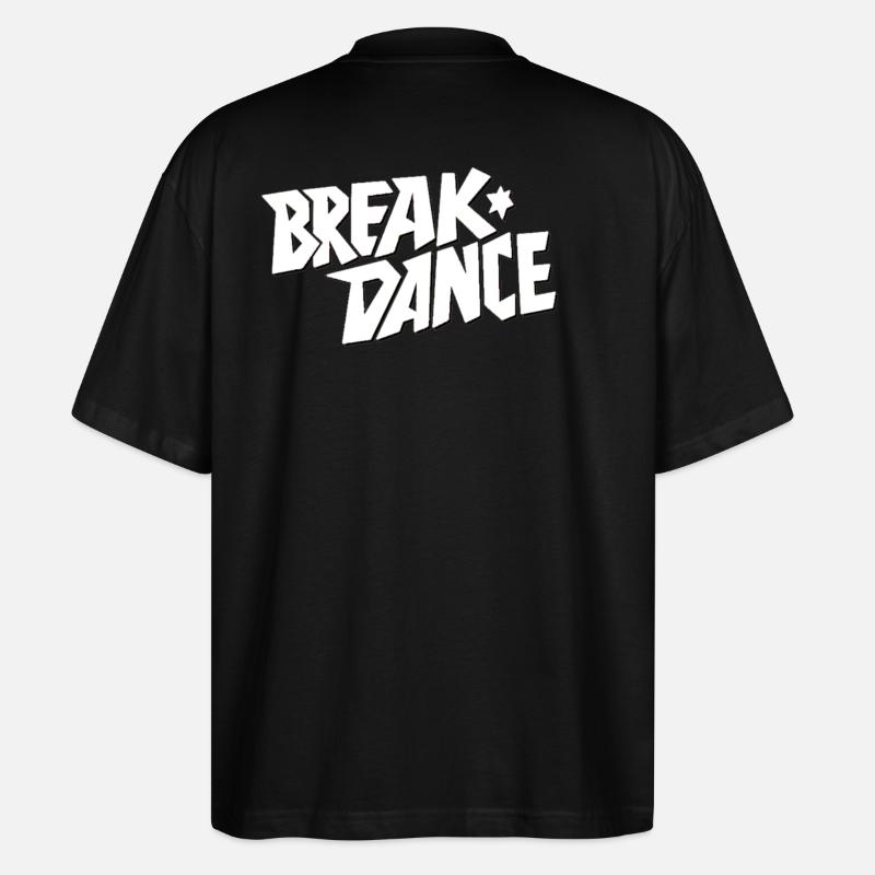 Style de danse Breakdance Lettrage - T-shirt bio Blaster 2.0 coupe oversize Stanley/Stella Unisexe - noir