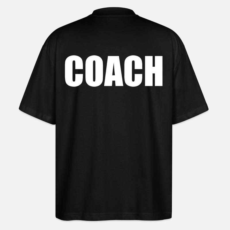 COACH - Stanley/Stella Oversized Unisex Bio T-Shirt Blaster 2.0 - Schwarz