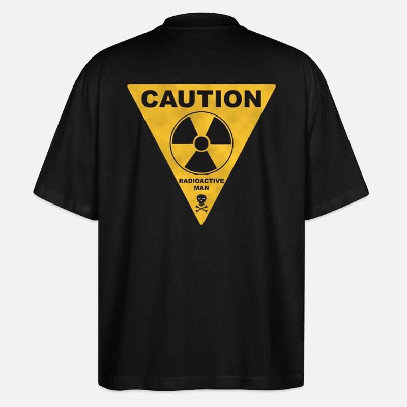 radioactive man - Stanley/Stella Oversized Unisex Bio T-Shirt Blaster 2.0 - Schwarz