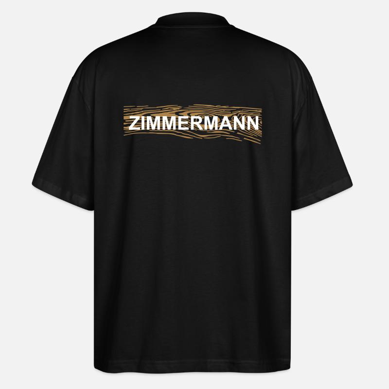 Zimmermann - Stanley/Stella Oversized Unisex Bio T-Shirt Blaster 2.0 - Schwarz