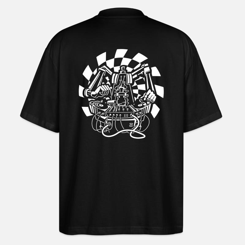 Psycho-Mind-Audioconverter - Stanley/Stella Oversized Unisex Bio T-Shirt Blaster 2.0 - Schwarz