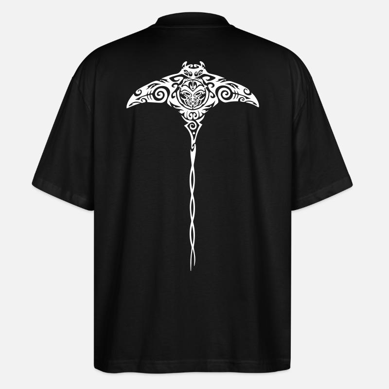 Aloha Ray - Stanley/Stella Oversized Unisex Bio T-Shirt Blaster 2.0 - Schwarz