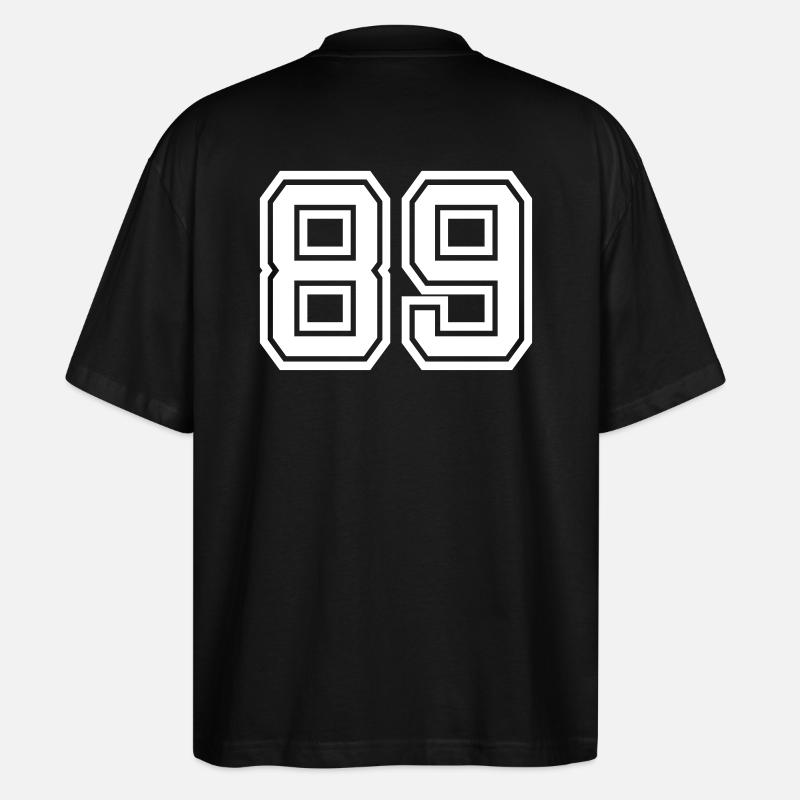 89 - Stanley/Stella Oversized Unisex Bio T-Shirt Blaster 2.0 - Schwarz