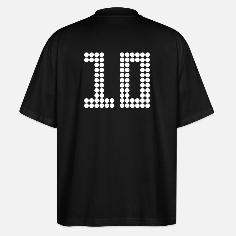10 - Stanley/Stella Oversized Unisex Bio T-Shirt Blaster 2.0 - Schwarz