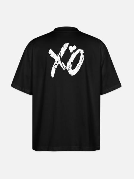 xoxo - Stanley/Stella Oversized Unisex Bio T-Shirt Blaster 2.0 - Schwarz