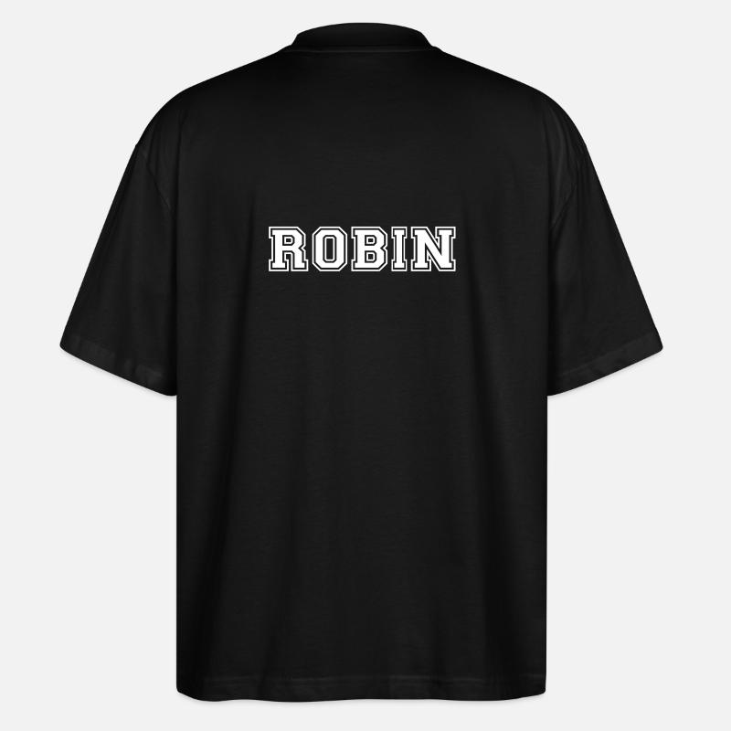 robin - Stanley/Stella Oversized Unisex Organic T-shirt Blaster 2.0 - black