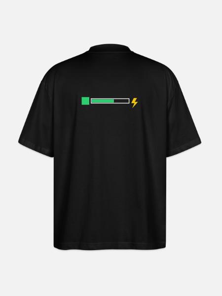 energy - Stanley/Stella Oversized Unisex Organic T-shirt Blaster 2.0 - black