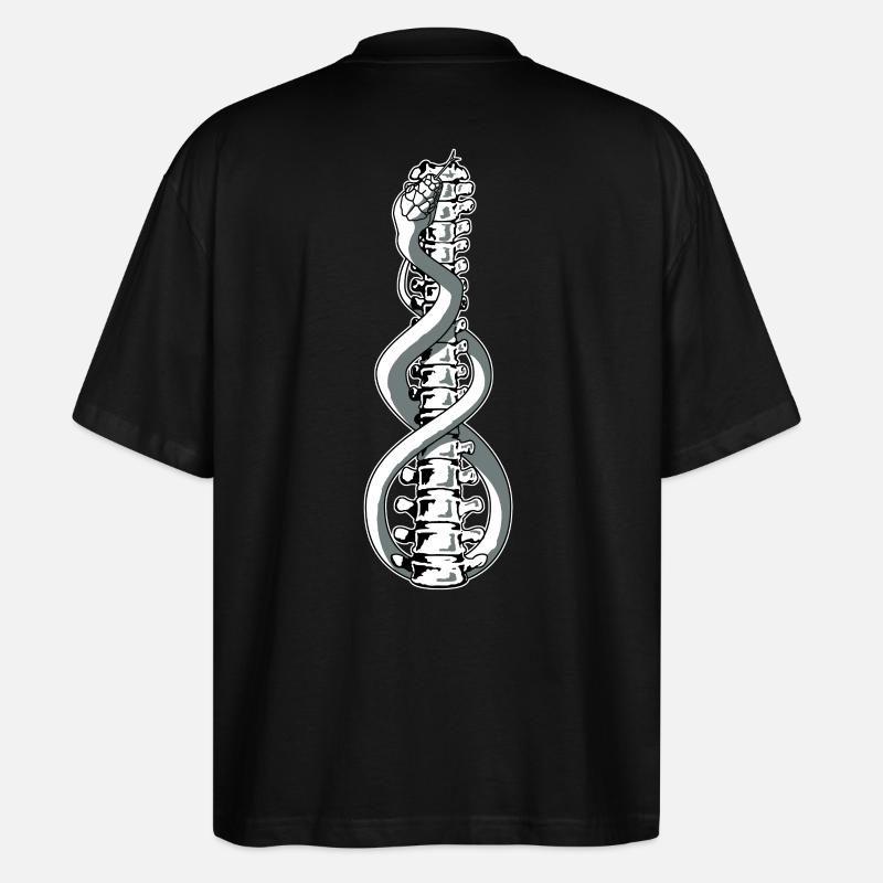 kundalini - Stanley/Stella Oversized Unisex Bio T-Shirt Blaster 2.0 - Schwarz