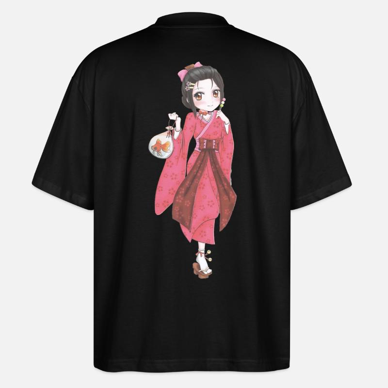 Manga - Stanley/Stella Oversized Unisex Organic T-shirt Blaster 2.0 - black