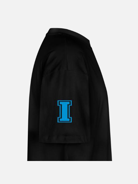 i - Stanley/Stella Oversized Unisex Bio T-Shirt Blaster 2.0 - Schwarz