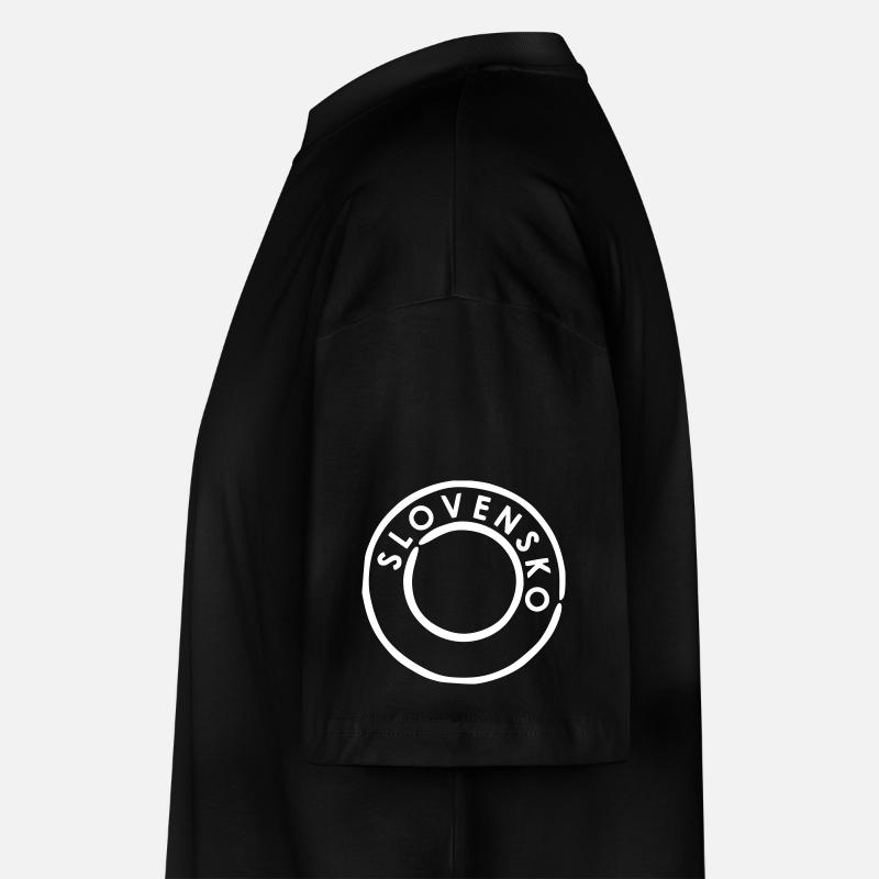 Slowenien - Stanley/Stella Oversized Unisex Bio T-Shirt Blaster 2.0 - Schwarz