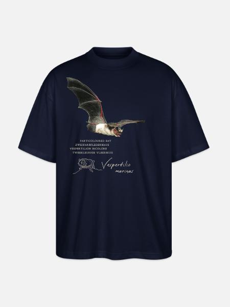 Zweifarbfledermaus - Stanley/Stella Oversized Unisex Bio T-Shirt Blaster 2.0 - Navy
