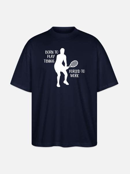 Tennis - Stanley/Stella Oversized Unisex Bio T-Shirt Blaster 2.0 - Navy