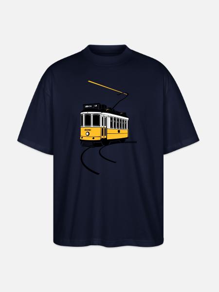 Electrico de Lisboa - Stanley/Stella Oversized Unisex Bio T-Shirt Blaster 2.0 - Navy