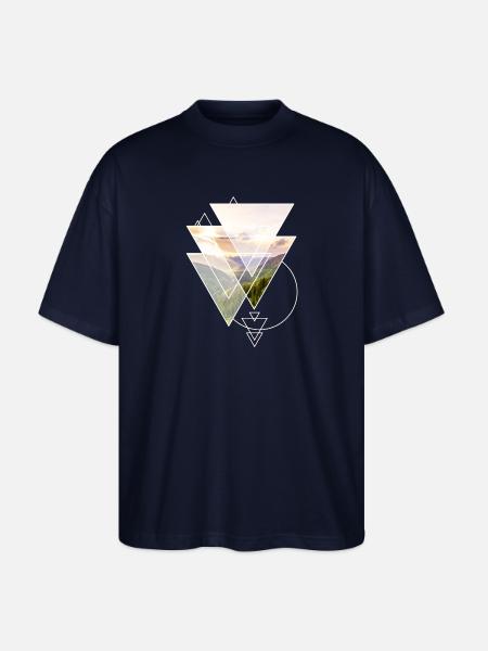 Geoberge - Stanley/Stella Oversized Unisex Bio T-Shirt Blaster 2.0 - Navy