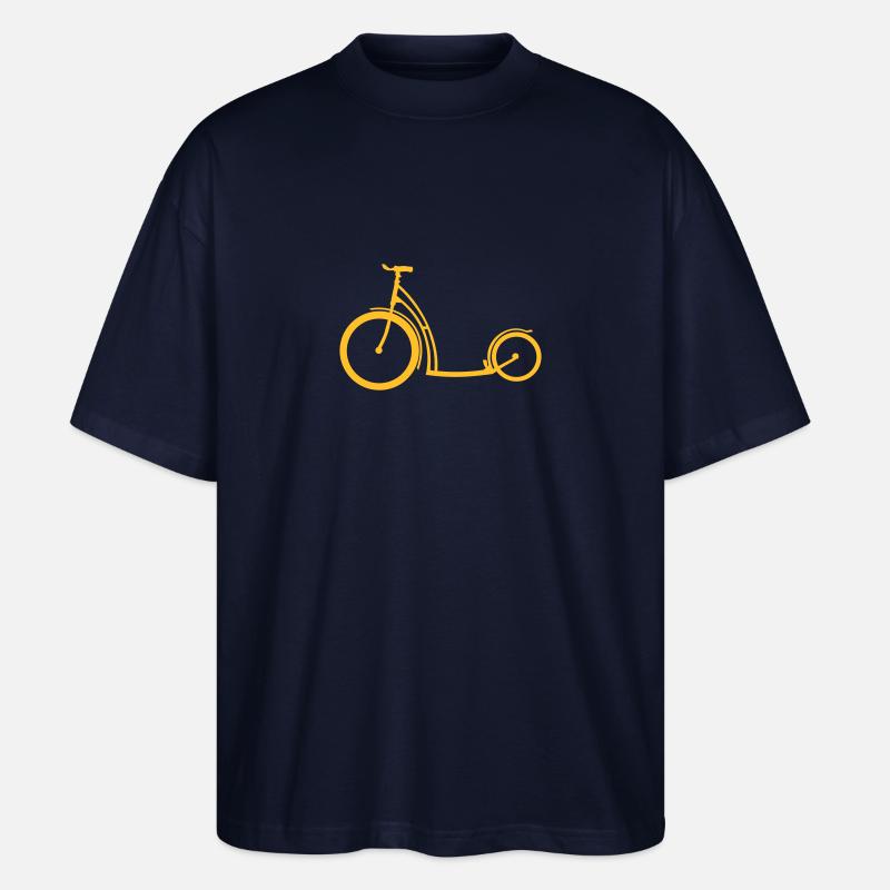 Tretroller - Stanley/Stella Oversized Unisex Bio T-Shirt Blaster 2.0 - Navy