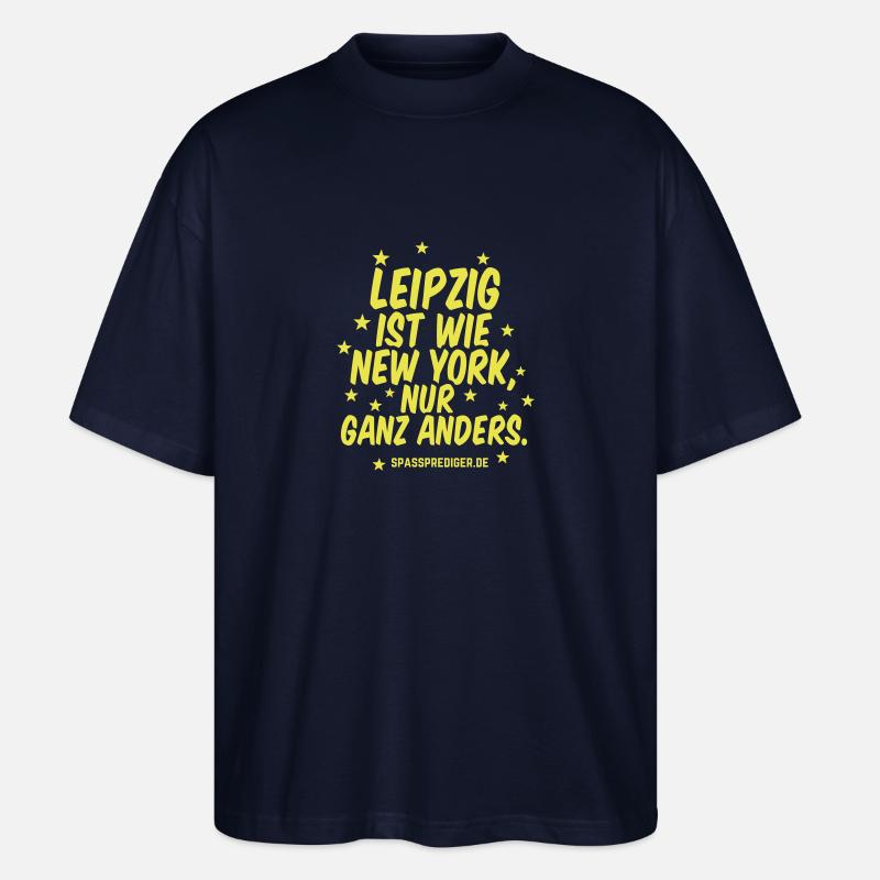 Leipzig - Stanley/Stella Oversized Unisex Bio T-Shirt Blaster 2.0 - Navy