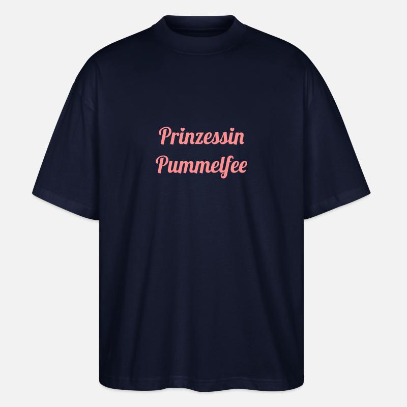 Prinzessin Pummelfee - Stanley/Stella Oversized Unisex Bio T-Shirt Blaster 2.0 - Navy