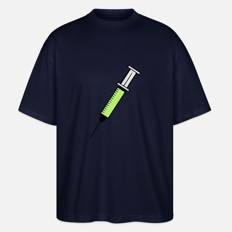syringe - Stanley/Stella Oversized Unisex Bio T-Shirt Blaster 2.0 - Navy