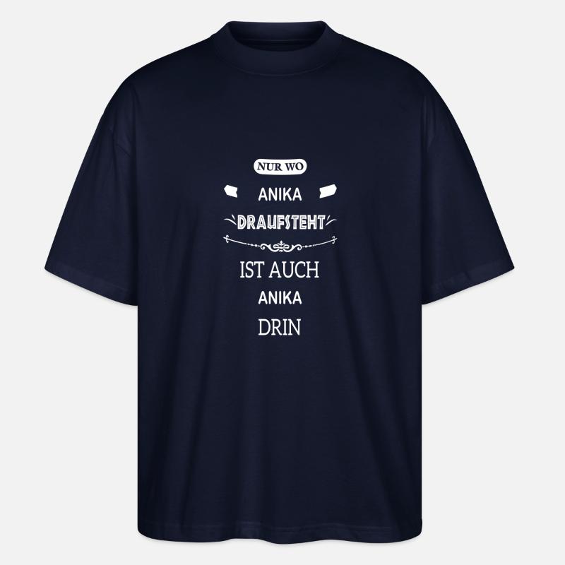 ANIKA - Stanley/Stella Oversized Unisex Bio T-Shirt Blaster 2.0 - Navy