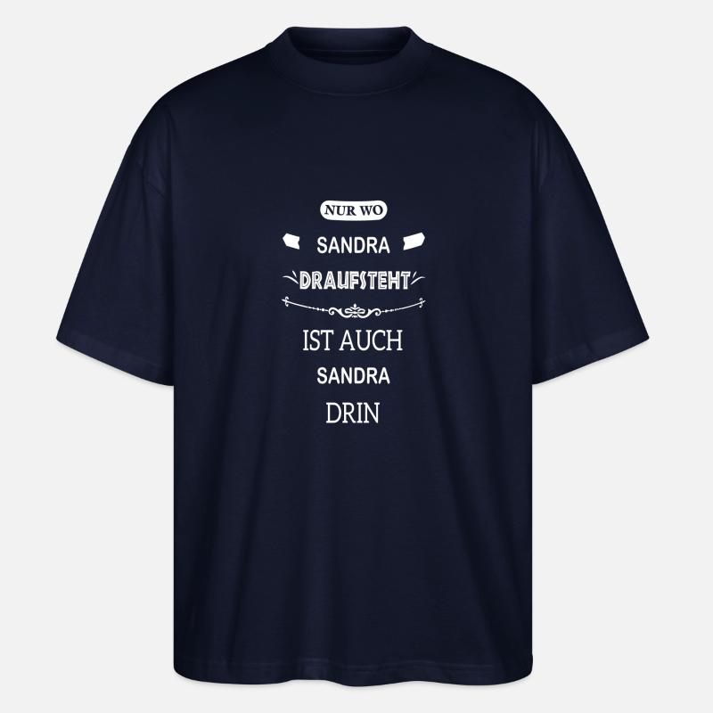 SANDRA - Stanley/Stella Oversized Unisex Bio T-Shirt Blaster 2.0 - Navy