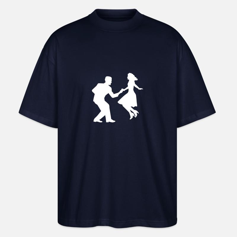 Swing - Stanley/Stella Oversized Unisex Bio T-Shirt Blaster 2.0 - Navy