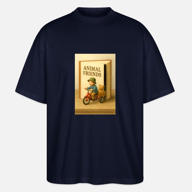 Buch - Kinderbuch - Stanley/Stella Oversized Unisex Bio T-Shirt Blaster 2.0 - Navy